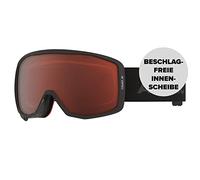 Atomic AN5105650 Count JR Orange, Maschera da Sci per Bambini, Junior Fit, Montatura Live Fit, Compatibile con Occhiali da Vista, Nero/Arancione