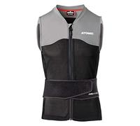 ATOMIC AN5205016S Live Shield Vest M, Gilet di Protezione da Sci da Uomo, Taglia S, Nero/Grigio