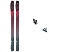 Atomic - Attacchi per sci da scialpinismo - Set Backland 88 W Maroon Red/Grey 2024 in Alluminio - Rosa