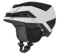 Atomic Backland Casco da sci leggero e sicuro, massimo assorbimento degli urti, ventilazione Active Aircon, cuscinetti auricolari 3D + Fit System 360°, circonferenza testa 51-55 cm, bianco, taglia S