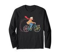 Atomic Bicycle Science Professor Chemistry Maglia a Manica