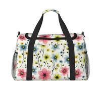 Atomic - Borsone da viaggio con cerniere e manici, grande borsone pieghevole per vacanze in famiglia, Nero , Taglia unica