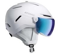 Atomic Savor Visor Stereo, casco da sci con visiera, bianco 59-63 White