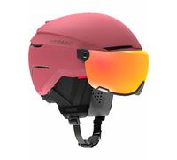 Atomic - Casco da sci - Savor Visor Stereo Brown in Pelle - Taglia 55-59 cm - Marrone