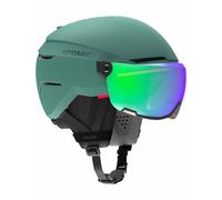 Atomic - Casco da sci - Savor Visor Stereo Green in Pelle - Taglia 55-59 cm - Verde