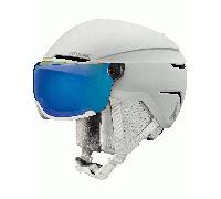 Atomic - Casco da sci - Savor Visor Stereo White Heath - Taglia 59-63 cm - Bianco Bianco 59-63 cm