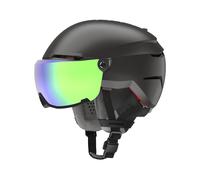 Atomic - Casco da sci - Savor Amid Visor Hd Black in Pelle - Taglia 55-59 cm - Nero