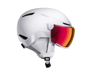 Atomic - Casque de ski - Revent Visor Photo White Heather - Taglia 55-59 cm - Bianco