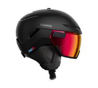 Atomic - Casque de ski - Savor GT Amid Visor Photo Black in Lana Vergine - Taglia 55-59 cm - Nero