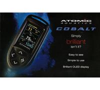 Atomic Cobalto 1 Immersioni Computer Istruzioni Manuale Stampato Completo Colore