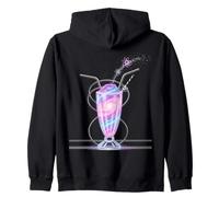 Atomic Cosmic Swirl Drink per Gli Appassionati di Scienza Spaziale Felpa con Cappuccio