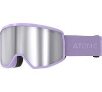 ATOMIC FOUR HD Maschera da sci e snowboard con colori a contrasto, lenti a specchio, montatura Live Fit, ampio campo visivo, safran