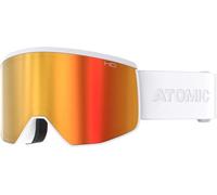 Atomic - Maschere da sci - Four Pro Hd White , in Pelle - Bianco Bianco