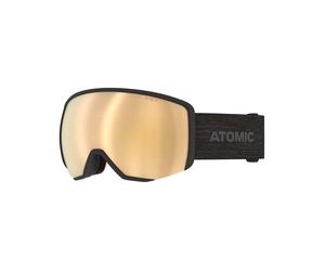 Atomic - Maschera da sci - Revent L Hd Photo Black in Pelle - Nero