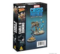 Atomic Mass Games Fantasy Flight Games - Marvel Crisis Protocol: Cable and Domino - Miniatures Game Mixed , FFGCP47