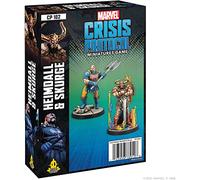 Atomic Mass Games | Heimdall & Skurge: Marvel Crisis Protocol | Gioco di miniature | Età 14+ anni | 2+ giocatori | Tempo di gioco: 45+ minuti (ATOCP102EN)