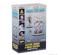 Atomic Mass Games | Marvel Crisis Protocol Bastion, Nimrod & Omega Sentinel | Pack Personaggi Per Gioco Di Miniature, 3 Miniature, 3 Basi E 6 Team Tactic Cards | 2 Giocatori | 90 Min