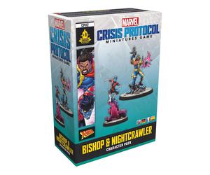 Atomic Mass Games Marvel Crisis Protocol: Bishop and Nightcrawler Miniatures