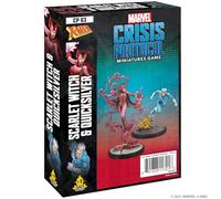 Atomic Mass Games , Marvel Crisis Protocol: Character Pack: Scarlet Witch and Quicksilver: Marvel Crisis Protocol , Miniatures Game , Ages 10+ , 2+ Players , 45 Minutes Playing Time