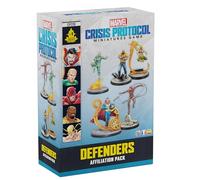 Atomic Mass Games | Marvel Crisis Protocol Defenders Affiliation Pack | Gioco Di Miniature, 5 Eroi Iconici, Character Stat Cards, Team Tactic Cards | 2 Giocatori | 90 Minuti
