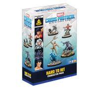 Atomic Mass Games | Marvel Crisis Protocol Hard To Hit Character Pack | Espansione Per Gioco Di Miniature, 4 Eroi, 11 Carte Tattica | 2 Giocatori | 90 Minuti
