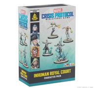 ATOMIC MASS GAMES, Marvel: Crisis Protocol - Inhuman Royal Court, Espansione carattere, Tablet op, 2 giocatori, dai 14 anni in su, 90-120 minuti, tedesco, multilingue