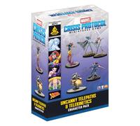 Atomic Mass Games | Marvel: Crisis Protocol Uncanny Telepaths & Telekinetics | Espansione Personaggi, Cinque Miniature Dettagliate, Tattiche Psichiche Mutanti, Età 14+ | 2 Giocatori | 90 Minuti