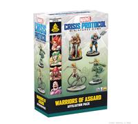 Atomic Mass Games | Marvel Crisis Protocol Warriors Of Asgard Affiliation Pack | Miniature Games, 4 Asgardian Heroes, Unpainted Miniatures, Team Tactic Cards | 2 Players | 90 Minutes