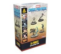 Atomic Mass Games | Marvel Crisis Protocol X-Force Affiliation Pack | Espansione Per Gioco Di Miniature, Cable E Domino, Character Stat Cards, Team Tactic Cards, Token | 2 Giocatori | 90 Minuti