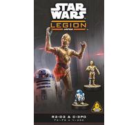 Asmodee, Star Wars: Legion - R2-D2 & C-3PO, versione DE, espansione per tablet per 2 giocatori dai 14 anni in su, con tempo di riproduzione di 120-180 minuti, multilingue