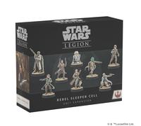 Star Wars: Legion Rebel Sleeper Cell Unit Expansion - Strike from the Shadows! Gioco di strategia di miniature da tavolo, età 14+, 2 giocatori, 3 ore di riproduzione, realizzato da Atomic Mass Games