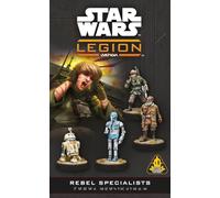 Atomic Mass Games | Star Wars: Legion Rebel Specialists | Espansione Per Gioco Di Miniature, 4 Miniature, Carte Comando E Upgrade | 2 Giocatori | 90 Minuti