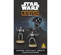 Atomic Mass Games | Star Wars Legion: Super Tactical Droid Commanders | Miniatures Unit Expansion For Star Wars Legion, Separatist Alliance Commanders, Hard Plastic Miniatures | 2 Players | 90 Min