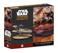 Atomic Mass Games | Star Wars: Legion X-34 Landspeeder | Espansione Per Gioco Di Miniature, Ribelli, 1 Miniatura Non Dipinta E Carte | 2 Giocatori