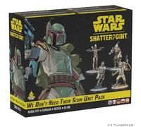 Atomic Mass Games | Star Wars Shatterpoint We Don't Need Their Scum | Espansione delle miniature | A partire da 14 anni | per 2 giocatori | 90 minuti per partita | Multilingua (include spagnolo)