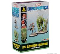 Atomic Mass Games - Espansione Marvel Crisis Protocol Elsa Bloodstone & Man-Thing - Inglese 14+