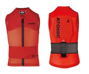 ATOMIC PROTEZIONE SCHIENA JUNIOR AN5205022 LIVE SHIELD VEST JR RED