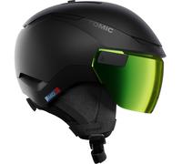 Atomic - Casque de ski - Revent GT Amid Visor HD Photo Black in Lana Vergine - Taglia 59-63 cm - Nero