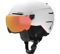 Atomic Savor Amid Visor HD, casco da sci con visiera, bianco 51-55cm White