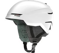 ATOMIC SAVOR Casco da sci per adulti, unisex, 360° Fit System, protezione superiore dagli urti, sistema di ventilazione Aircon, circonferenza testa: 51-55 cm, bianco, misura S