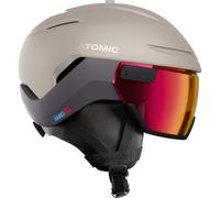 Atomic Savor GT Amid Visor Photo, casco da sci con visiera, beige 59-63 Sand