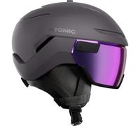 Atomic Savor GT Visor Stereo, casco da sci con visiera, grigio 51-55 Iron
