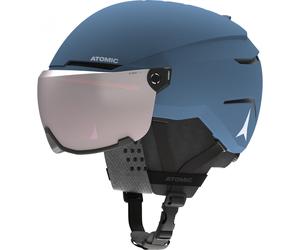 Atomic Savor Visor, casco da sci con visiera, junior, blu 48-52cm Blue