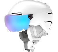 Atomic Savor Visor Stereo Casco da sci con visiera, massimo assorbimento degli urti, sistema di ventilazione Active Aircon, rivestimento a specchio per una visione nitida