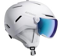 Atomic Savor Visor Stereo, casco da sci con visiera, bianco 51-55 White