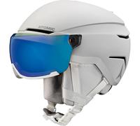 Atomic Savor Visor Stereo, casco da sci con visiera, bianco 51-55cm White Heath