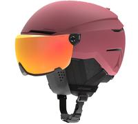 Atomic Savor Visor Stereo, casco da sci con visiera, maroon 51-55cm Maroon