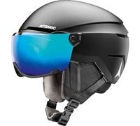 Atomic Savor Visor Stereo, casco da sci con visiera, nero 59-63cm Black