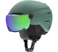 Atomic Savor Visor Stereo, casco da sci con visiera, verde 59-63cm Green