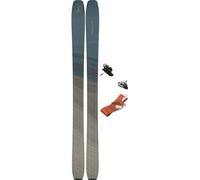 Atomic Set Backland 101 W: sci da scialpinismo+attacco+pelli Blue/Brown 156